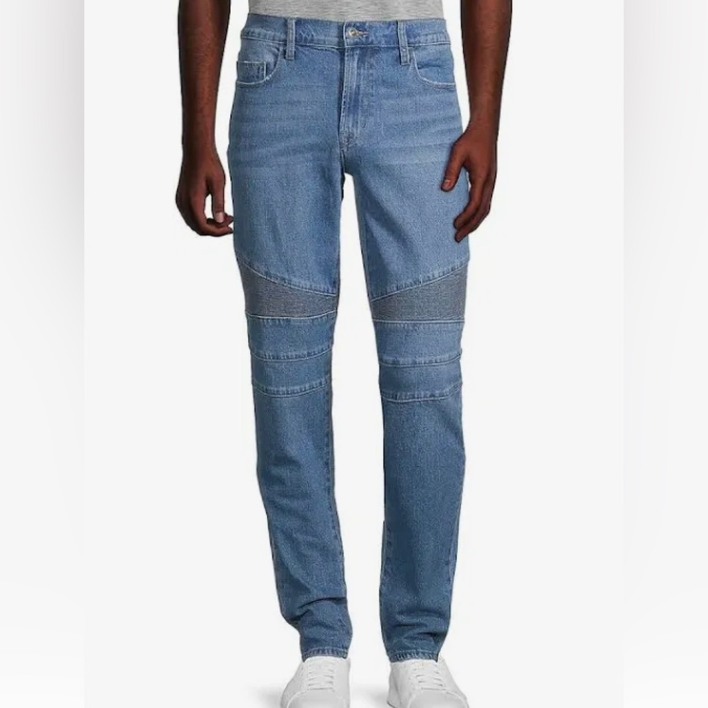 Hudson Men's Jeans Ethan Roman Biker Jean Size 33 NWT